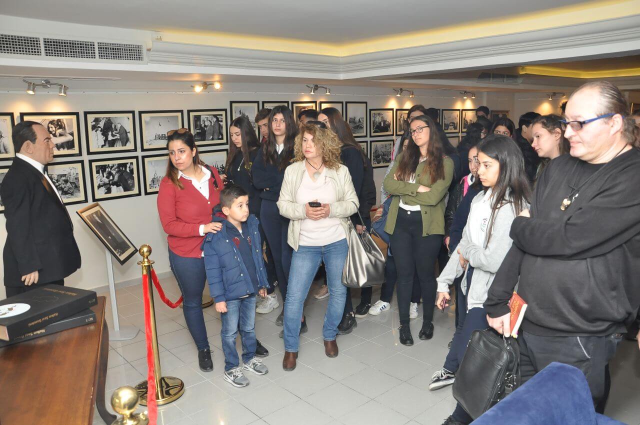 Girne Anafartalar Secondary School Students visited the “Dr. Fazıl Küçük and National Struggle” Exhibition