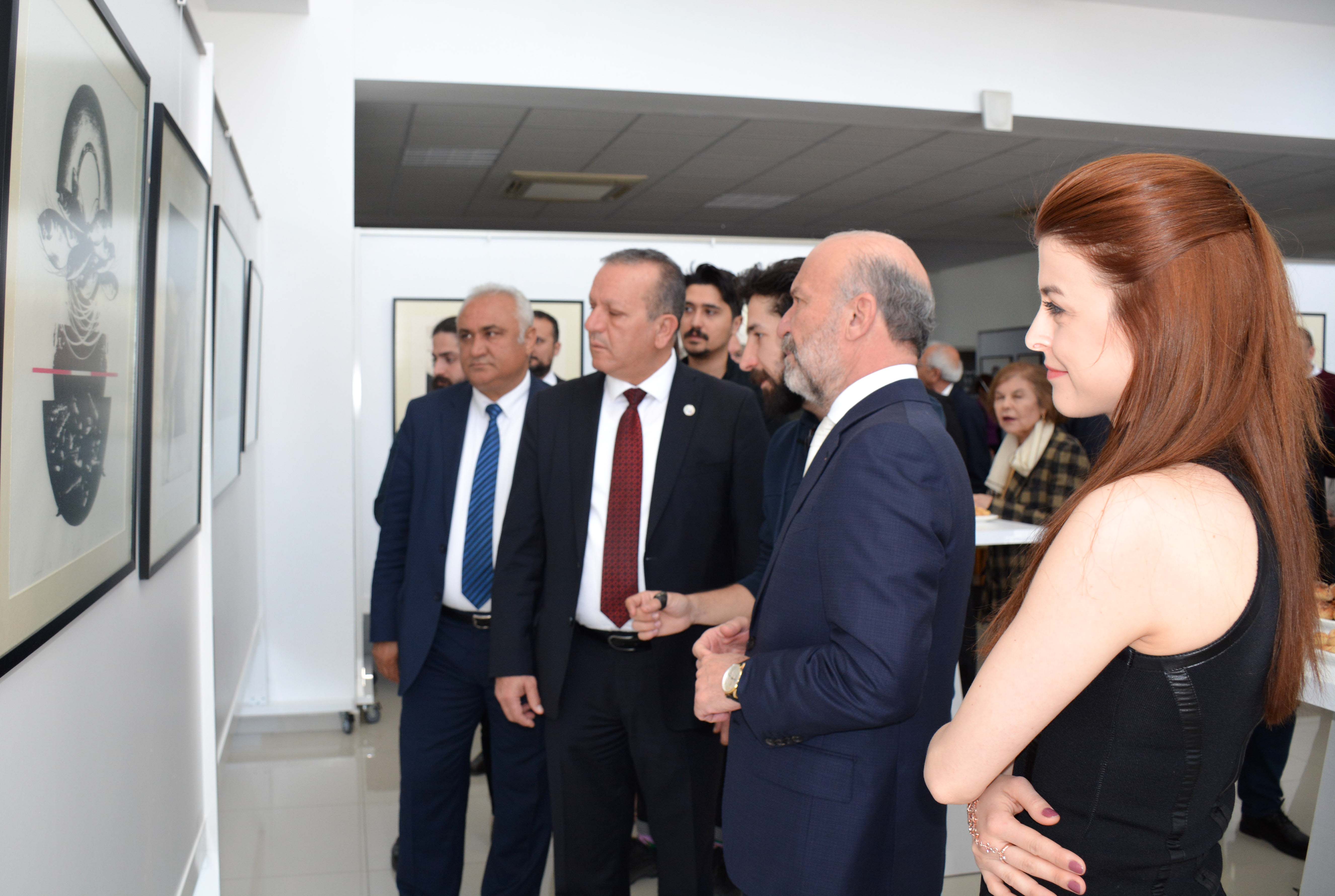 “Turkey Printmaking Artists Exhibition” consisting of 60 artworks of 7 Young Generation Artists opened by the Minister of Tourism and Environment Fikri Ataoğlu