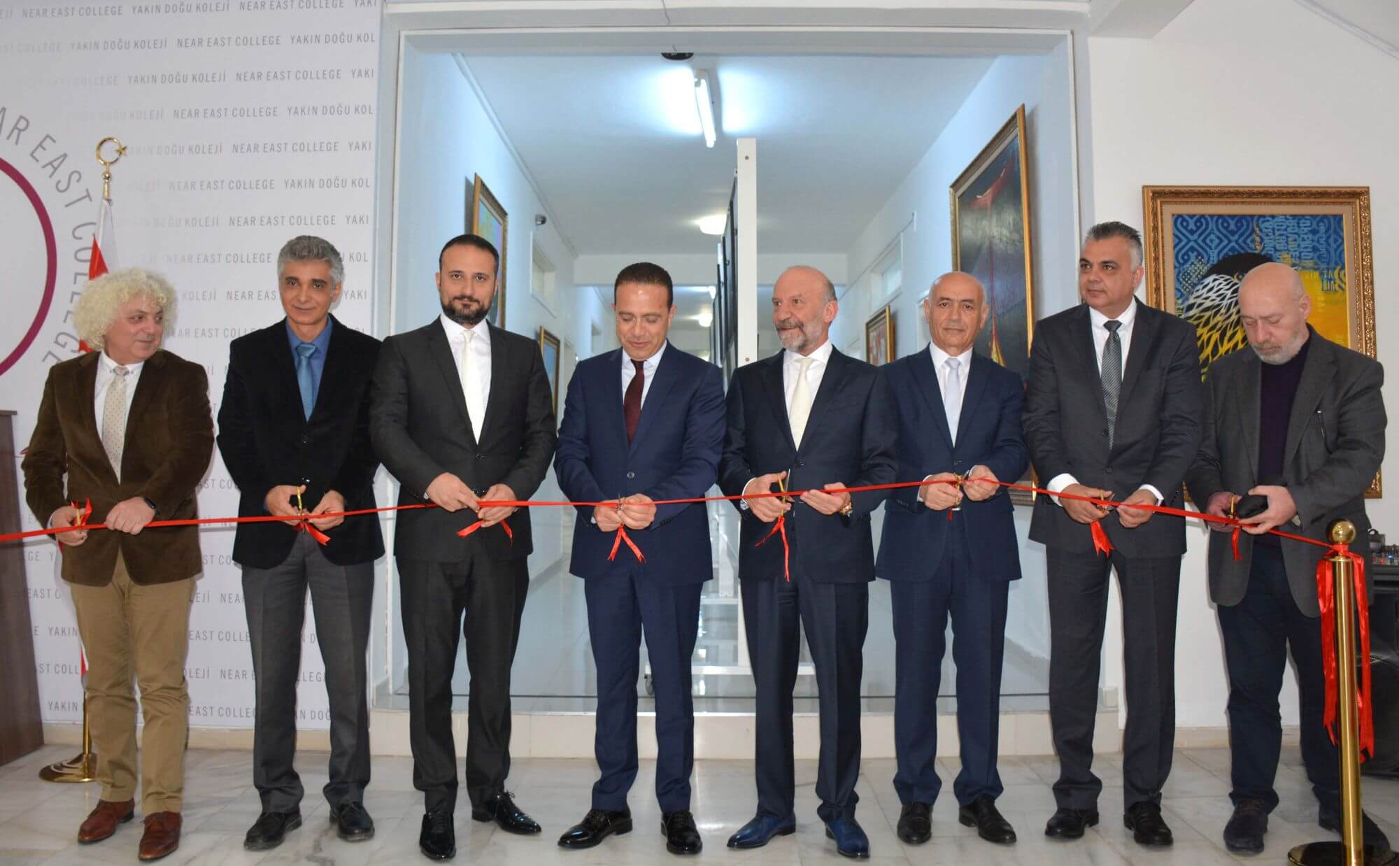 Consisting of 100 Photo-Paintings Created by Ediz Tuncel, the Exhibition titled “Every Nook and Cranny of North Cyprus” was opened by Erkut Şahali, the Minister of Agriculture and Natural Resources