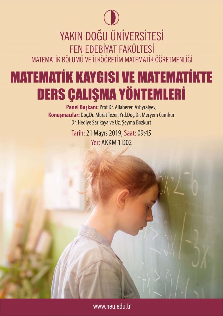 Matematik Kaygısı Ve Matematikte Ders Çalışma Yöntemleri – Yakın Doğu ...