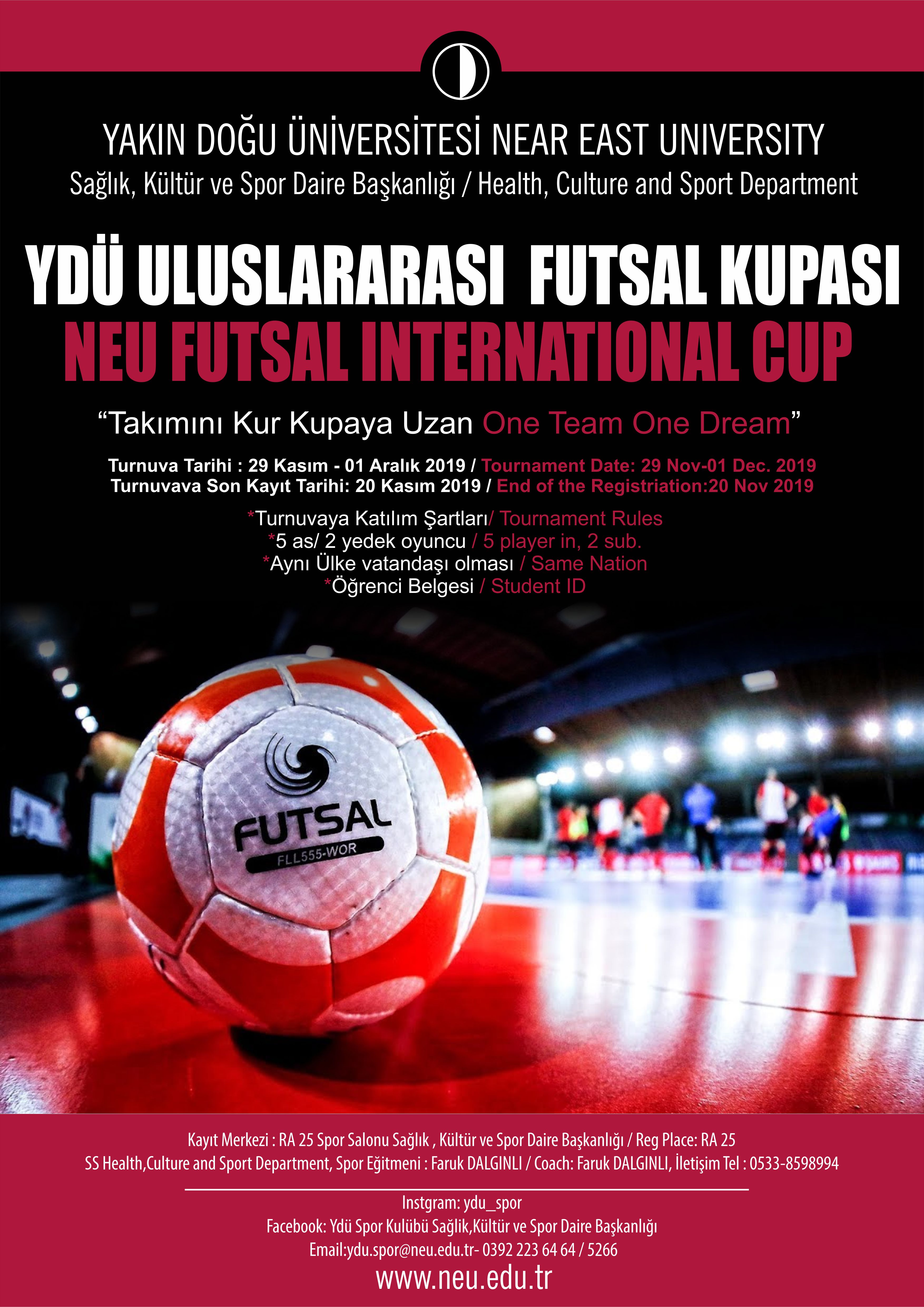 YDÜ Uluslararası Futsal Kupası