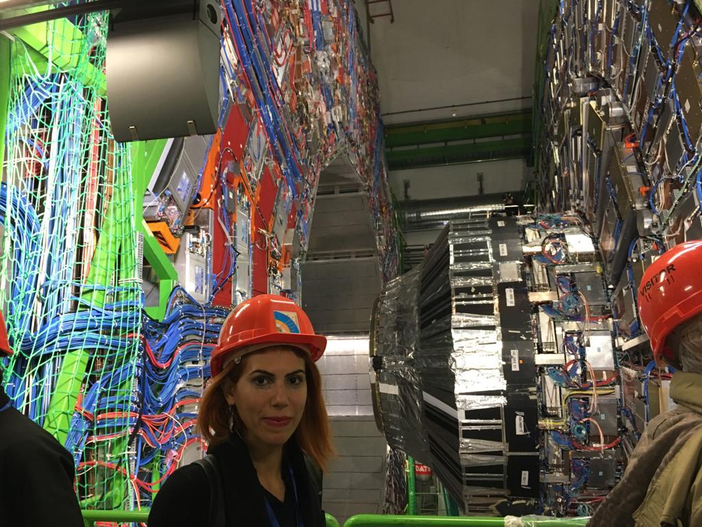 Near East University mark at CERN…  Lecturer Berna Uzun started working at CMS Group