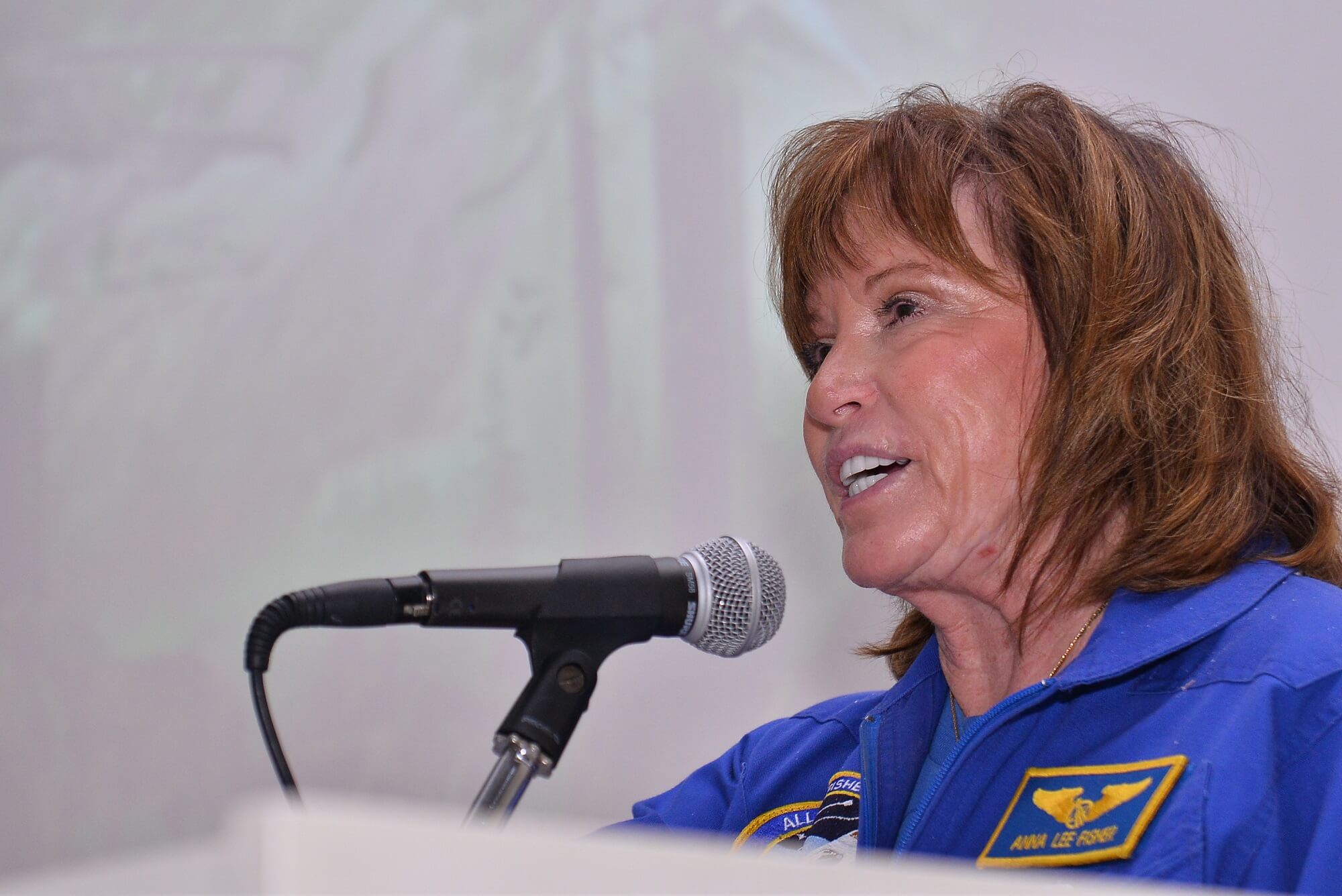 NASA’s famous retired female astronaut Anna Fisher meets high school students at Near East University