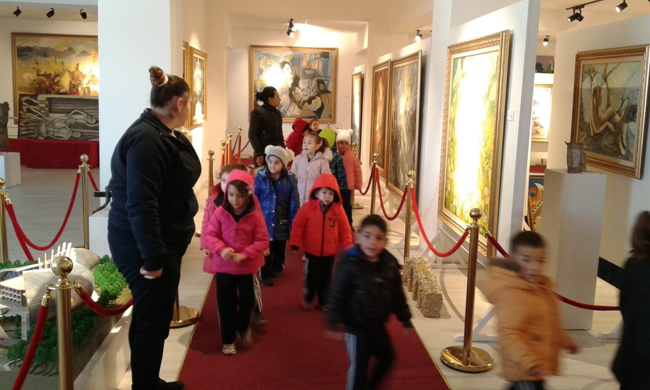 Little kids experienced Museum Culture… Birikim Preschool visited Cyprus Car Museum and Cyprus Museum of Modern Arts