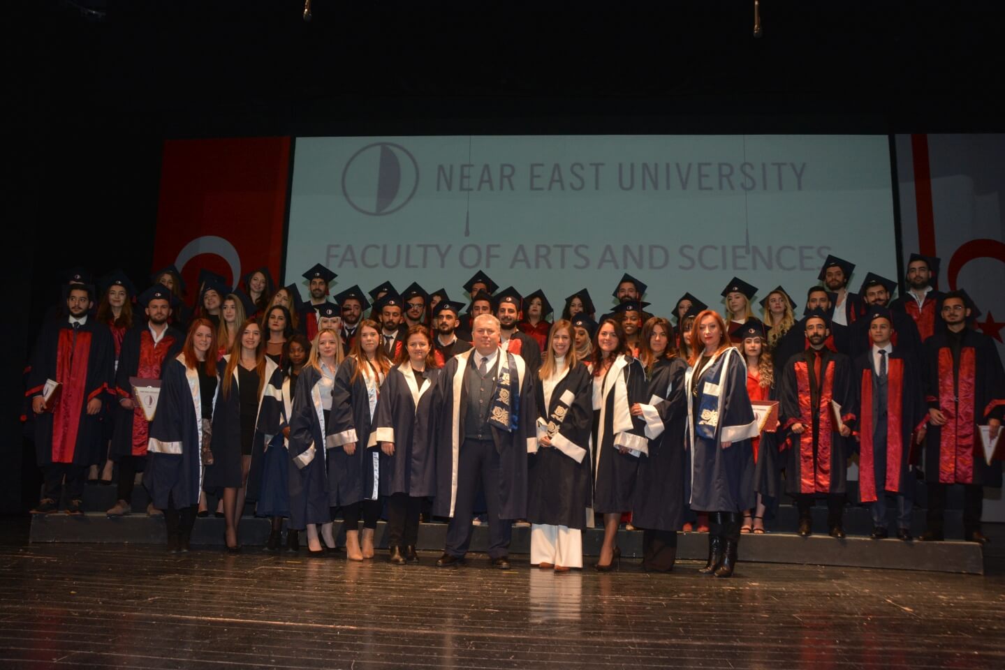 Equipped with knowledge, they were put into life… Graduation ceremony of Near East University Faculty of Arts and Sciences was held