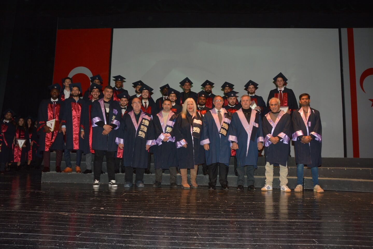 Near East University Faculty of Engineering 2019-2020 Fall Semester graduates received their diplomas