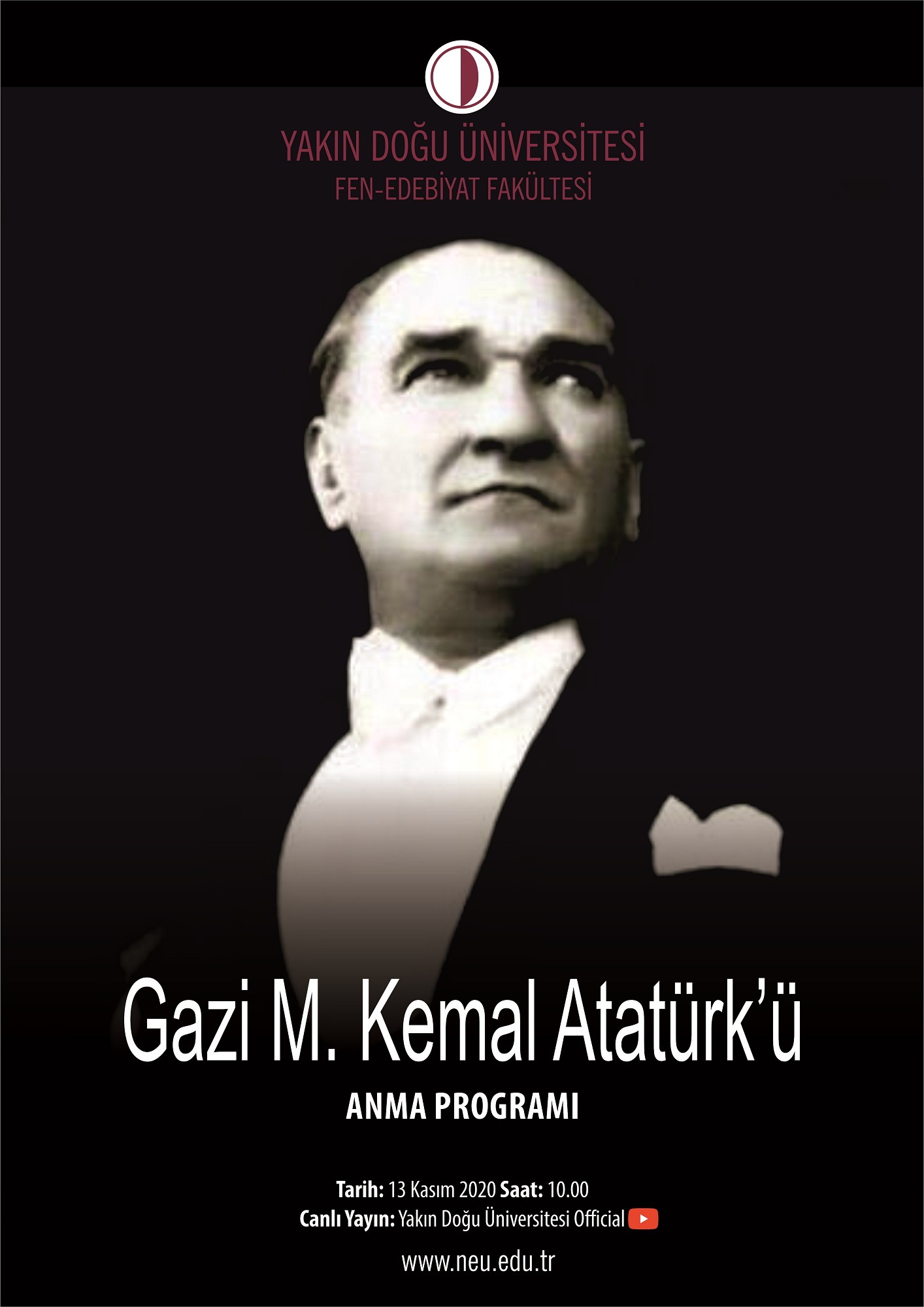 gazi mustafa kemal ataturk u anma programi yakin dogu universitesi i neu edu tr