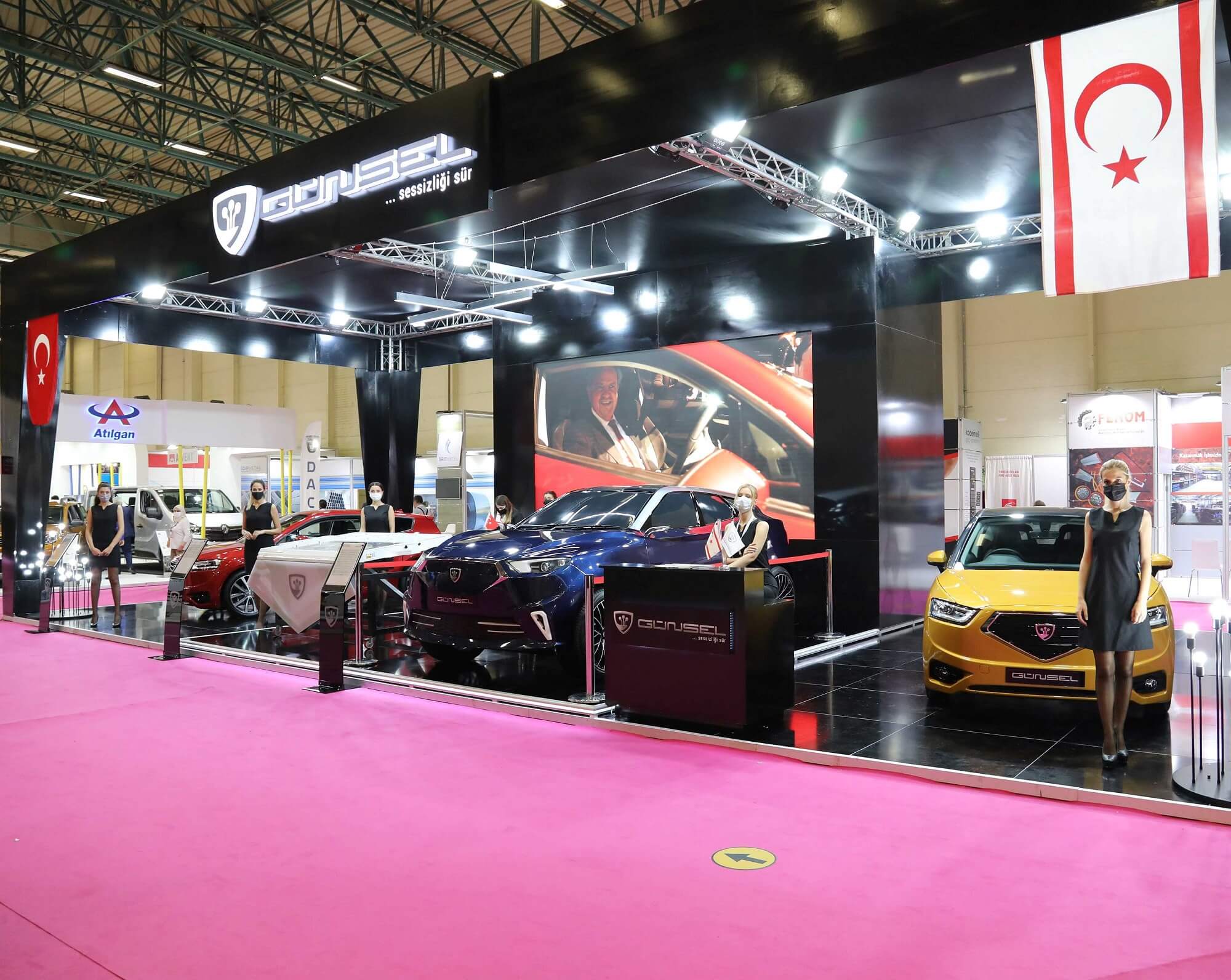 TRNC’s Domestic and National Automobile GÜNSEL Met With the Motherland in MUSIAD EXPO…