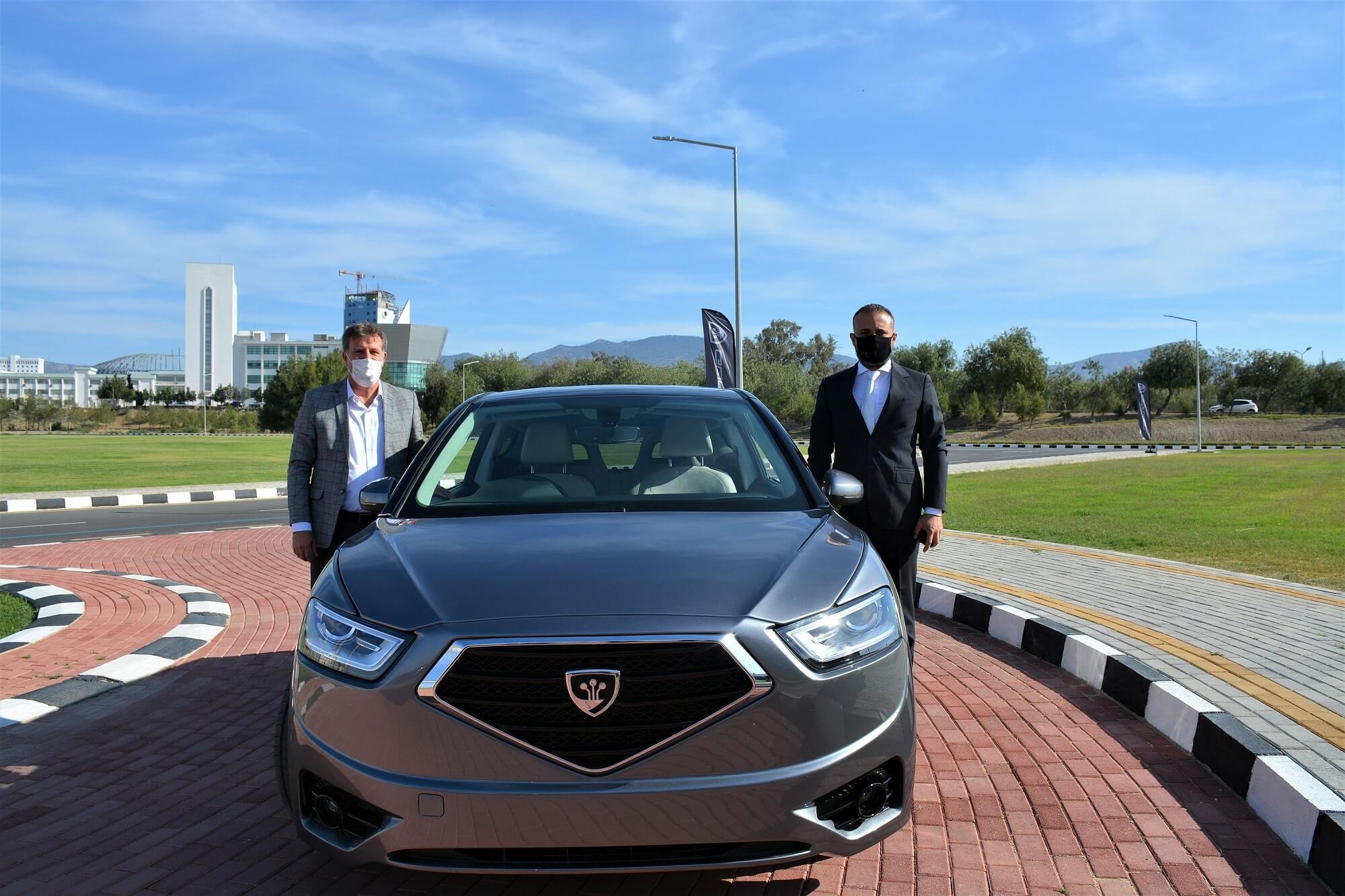 Deputy Prime Minister and Economy and Energy Minister Erhan Arıklı, Tested the TRNC’s Domestic Automobile “GÜNSEL”: “GÜNSEL should be seen as a state project. As a state, it is our duty to support GÜNSEL”