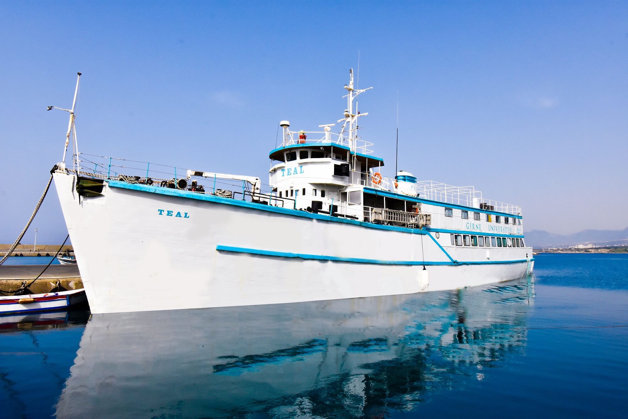 TEAL ship belonging to University of Kyrenia becomes a museum in cooperation with the Ministry of Public Works and Transport