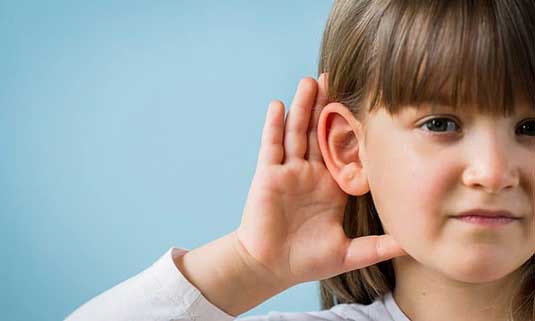 Middle ear fluid retention, which is very common in preschool childhood, can cause hearing loss in your child.