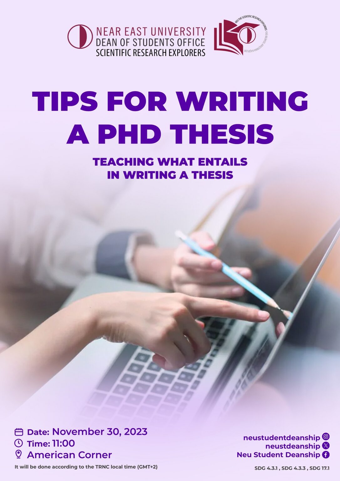 Phd Research Writing Routine Tips for Writing A PhD Thesis β Near East University