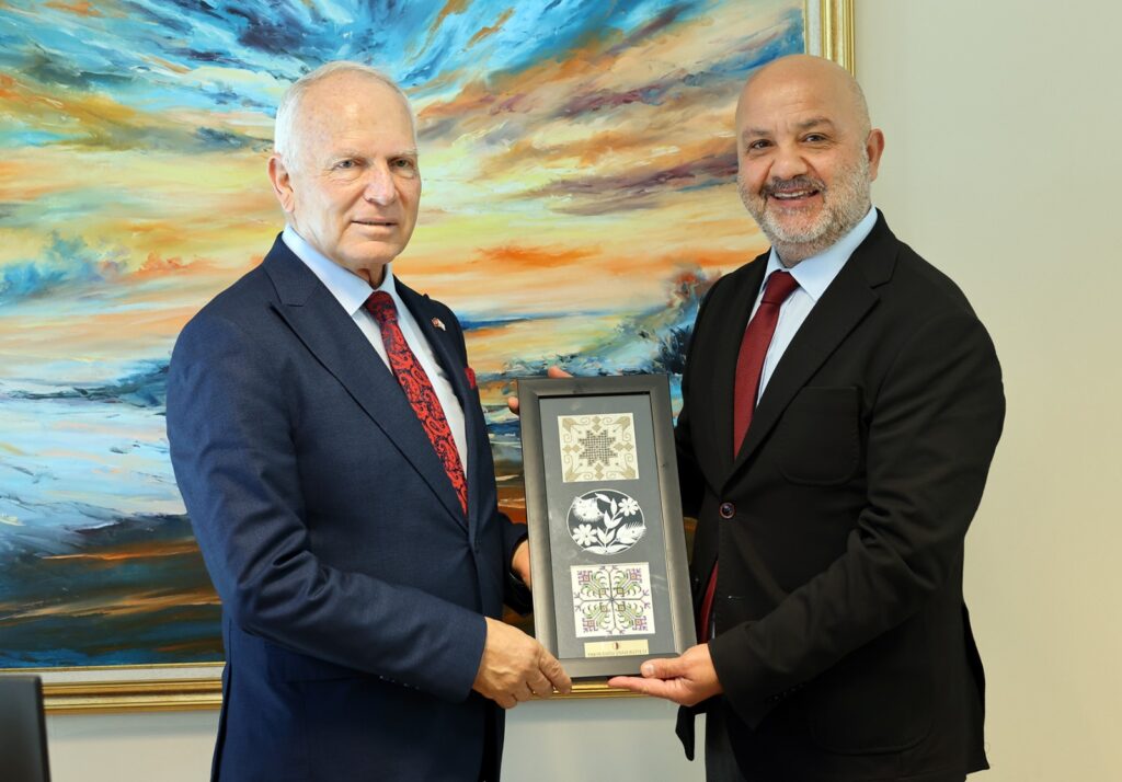 President of the National Assembly, Zorlu Töre, visited Rector of Near ...