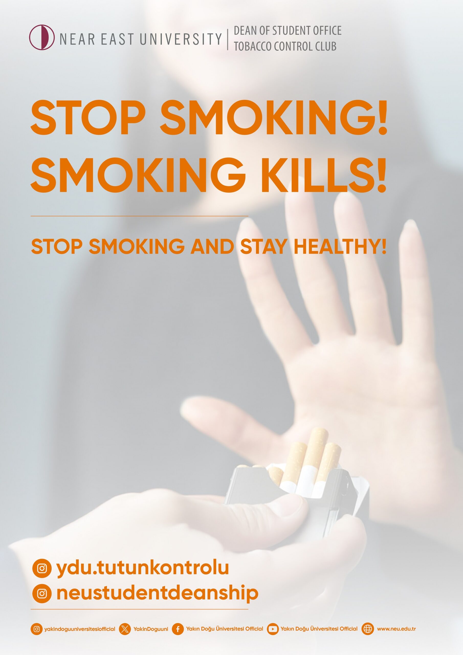 Tobacco Control Club: Stop Smoking and Stay Healthy! – Near East University