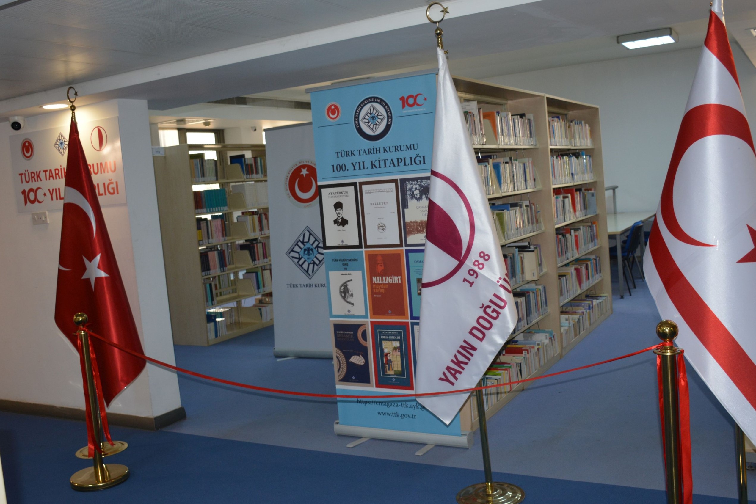The Turkish Historical Society’s “Centenary Library” Opens at Near East ...